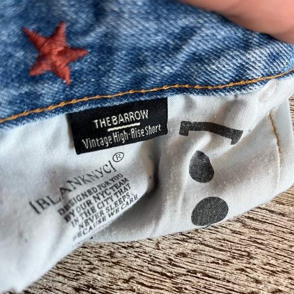 🌟BLANKNYC The BARROW VINTAGE HIGH RISE SHORTS SIZE 29 - Picture 6 of 6